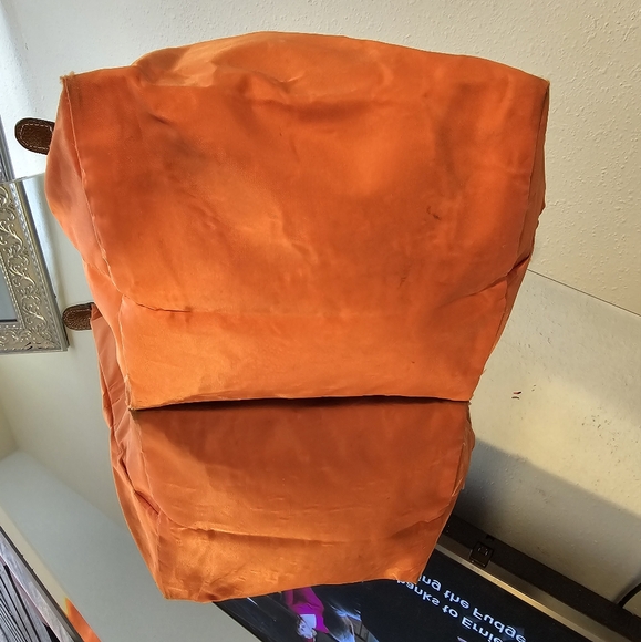 Longchamp Le Piliage bright orange tote - Picture 2 of 6